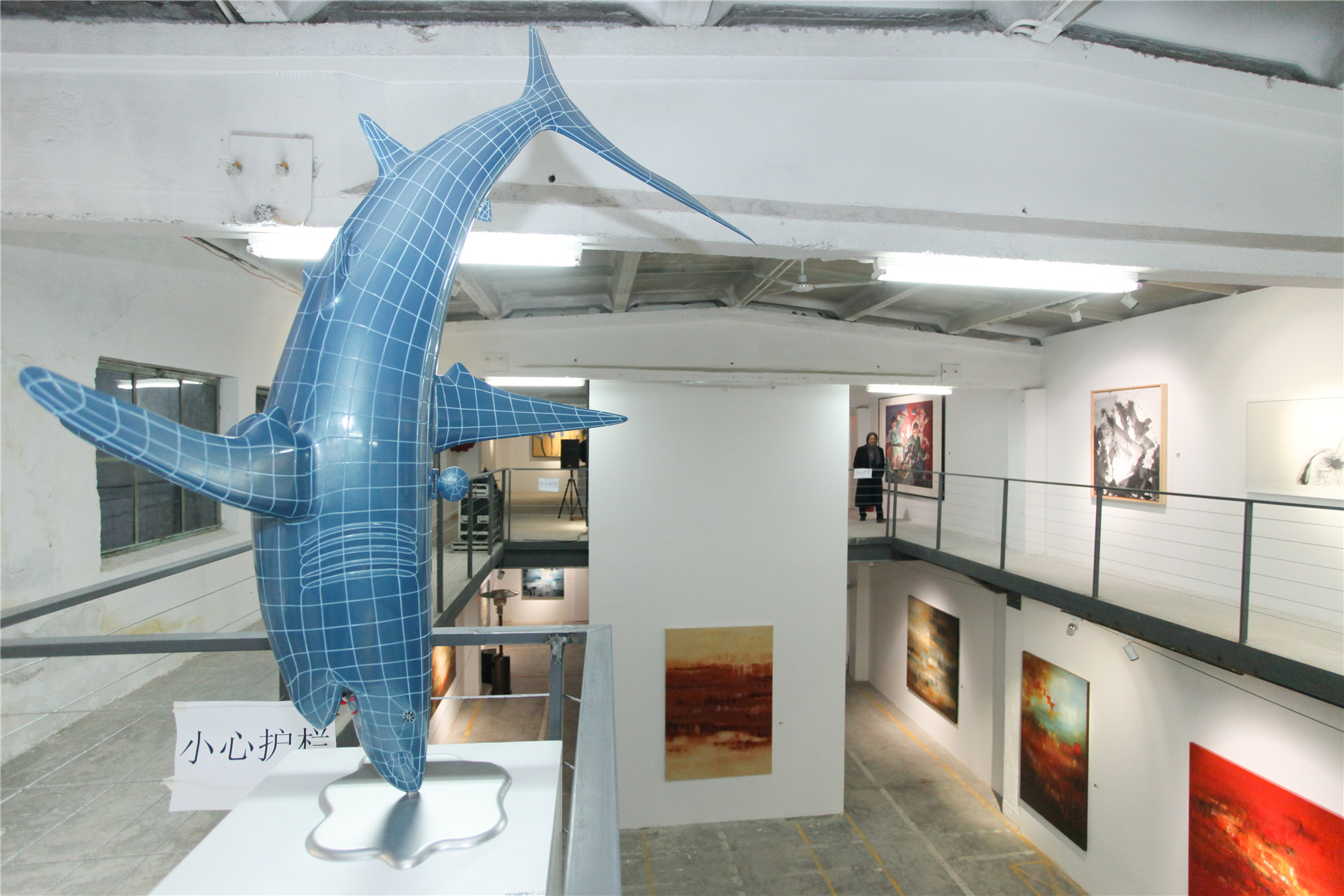 " There is a painting on the wall"——Being 3 Gallery Celebrates 10th Anniversary